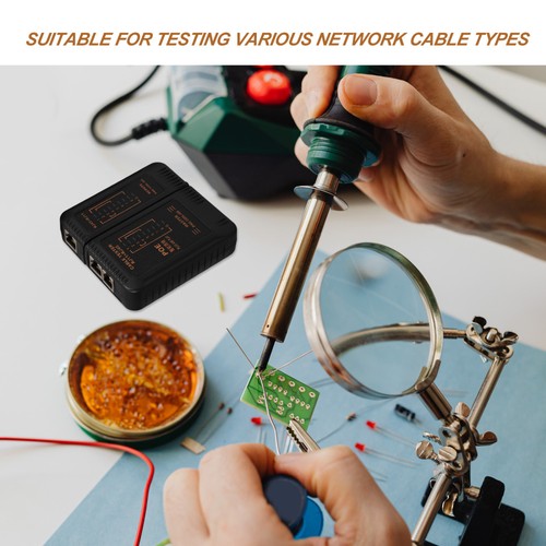 Netzwerkkabeltester Netzwerktester Ethernet Testgerät Für Telefonkabel - Afbeelding 2 van 12