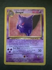 Pokémon TCG Gengar Fossil Card 20/62 First Edition Non Holo