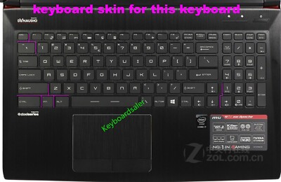 Cover Protettiva Per Tastiera Per MSI GL65 GL63 GT76 GS75