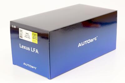 AUTOart 1/18 – Lexus LFA Rouge Perle – Modèle Fini – Neuf – Réf 78853