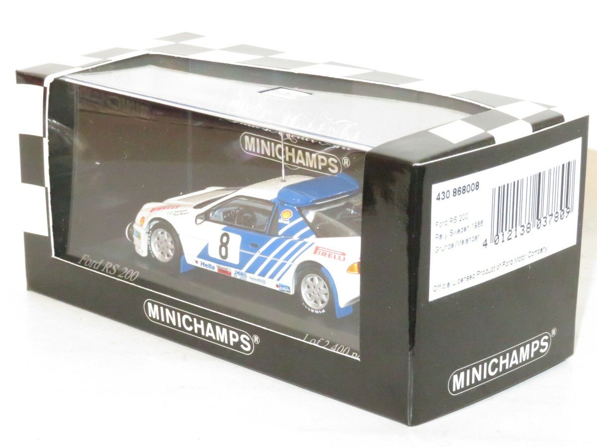 starter 1/43 フォードRS200 アクロポリス86 starter 1/43 フォードRS200 アクロポリス86 starter 1/43 Ford RS200