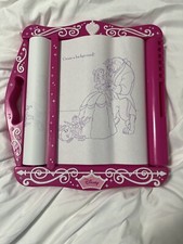 DISNEY: Pink Paper Rolling Coloring sheet, Various Disney Princesses