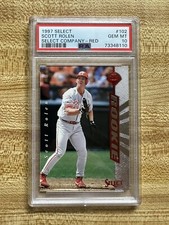 1997 Select Scott Rolen Rookie Card RC Select Company-Red PSA 10 Gem Mint *pop 6