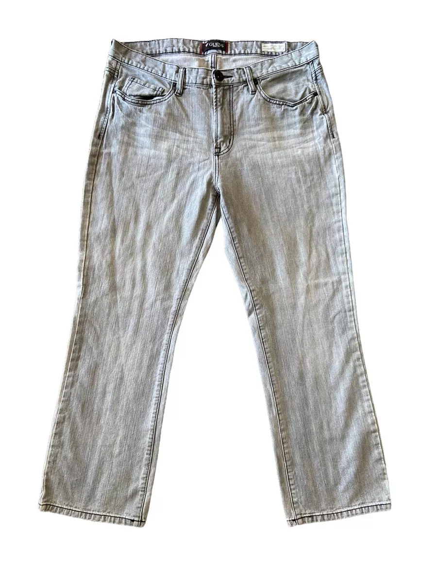 Guess men's cheap regular straight jeans