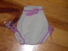 Newborn Handknit Merino Wool Soaker/Diaper Cover