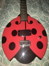 Rare Daisy Rock Electric Ladybug Guitar