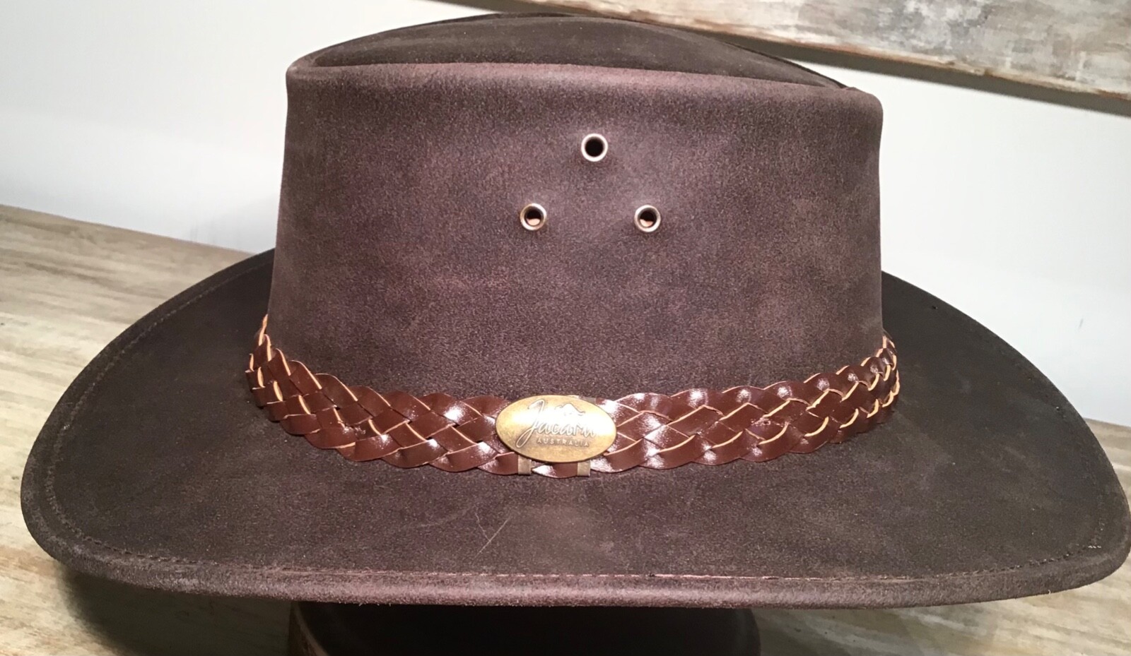 Jacaru oilskin Leather hat Golfing Fishing Camping Boating cowboys