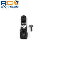 Associated RC8 FT Aluminum Clamping Servo Horn 25t 20mm -2mm Offset ASC81673