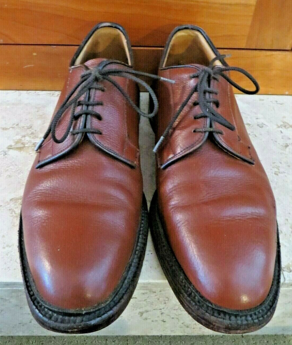 VTG Barrie LTD Booters Brown Leather Shoes Handcrafted In  display picture 2