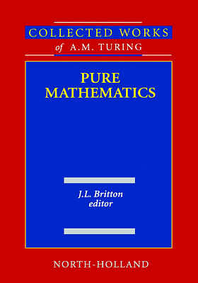 Pure Mathematics Britton Hardback North Holland 9780444880598 Volume 2