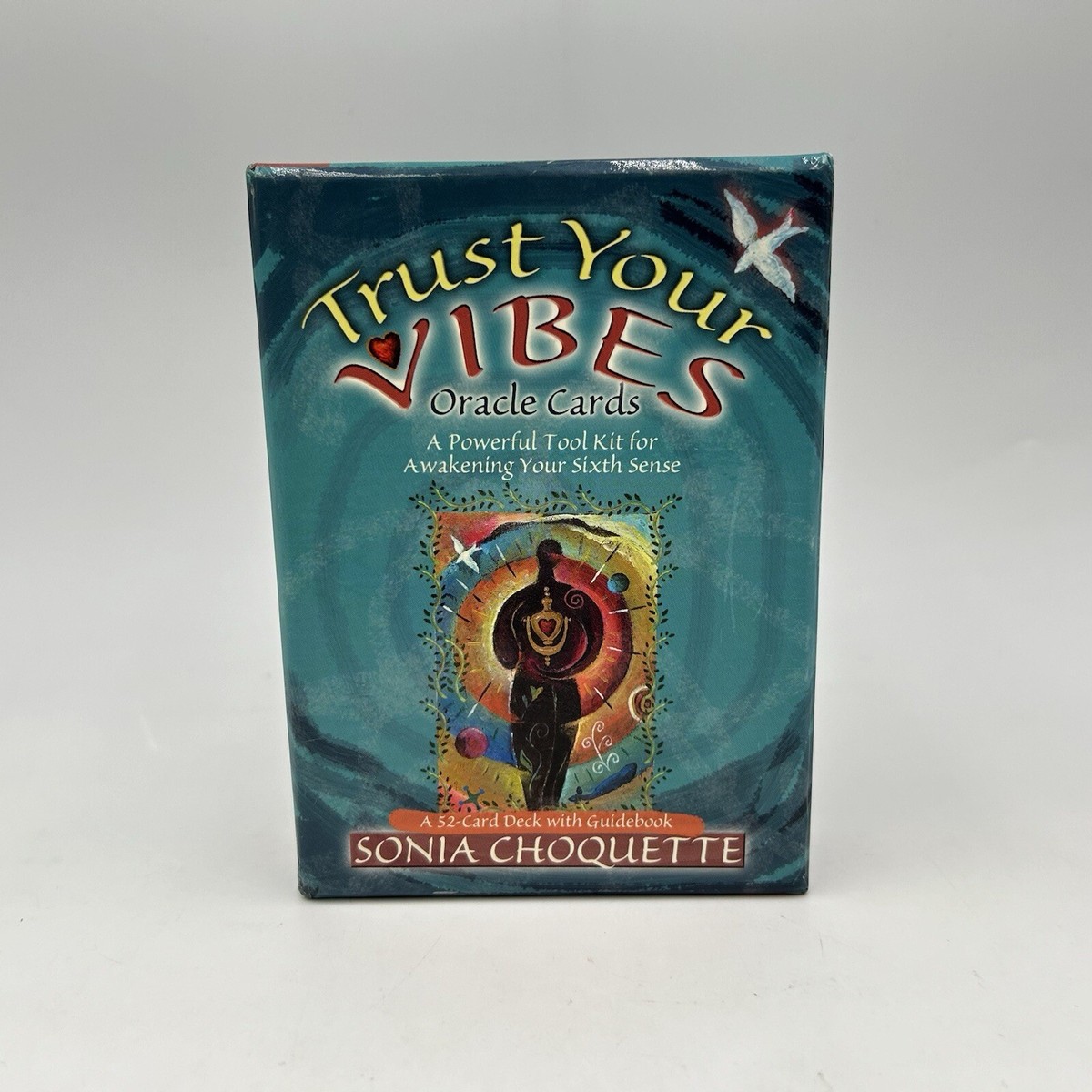 Trust Your Vibes Oracle Cards Set Sonia Choquette 52 Card w/ Guide