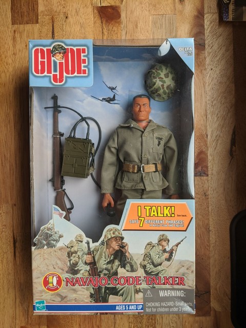 Gi Joe Talking Navajo Code Talker 12in Hasbro 1999 for sale online | eBay