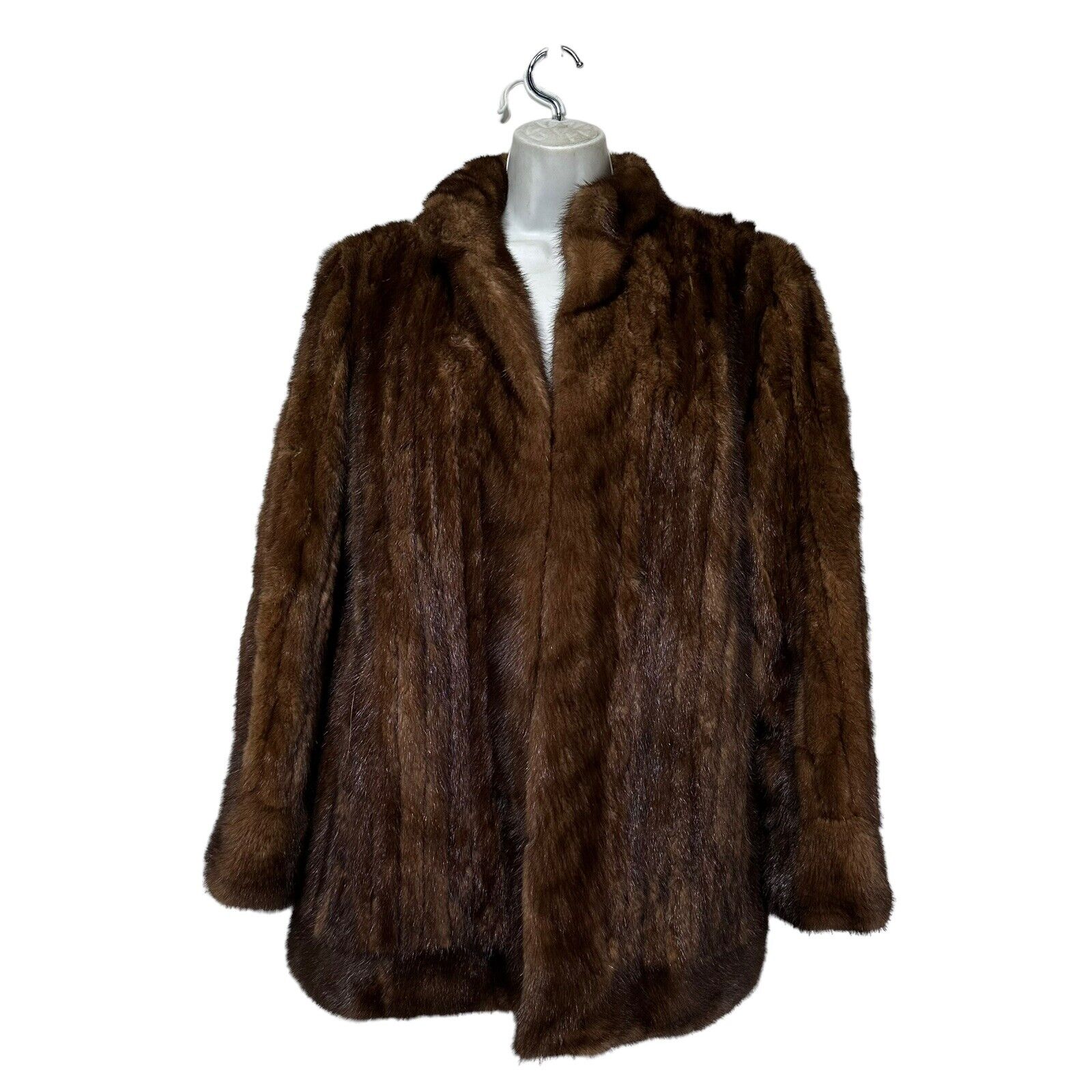 jack fenster Furs Brown Mink Fur Coat Damaged