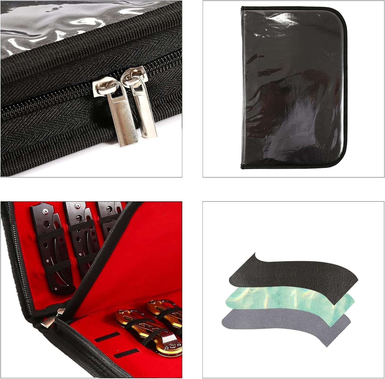 32 Slots QEES Knife Case,Knife Display Case,Knife Storage,Folding Knife