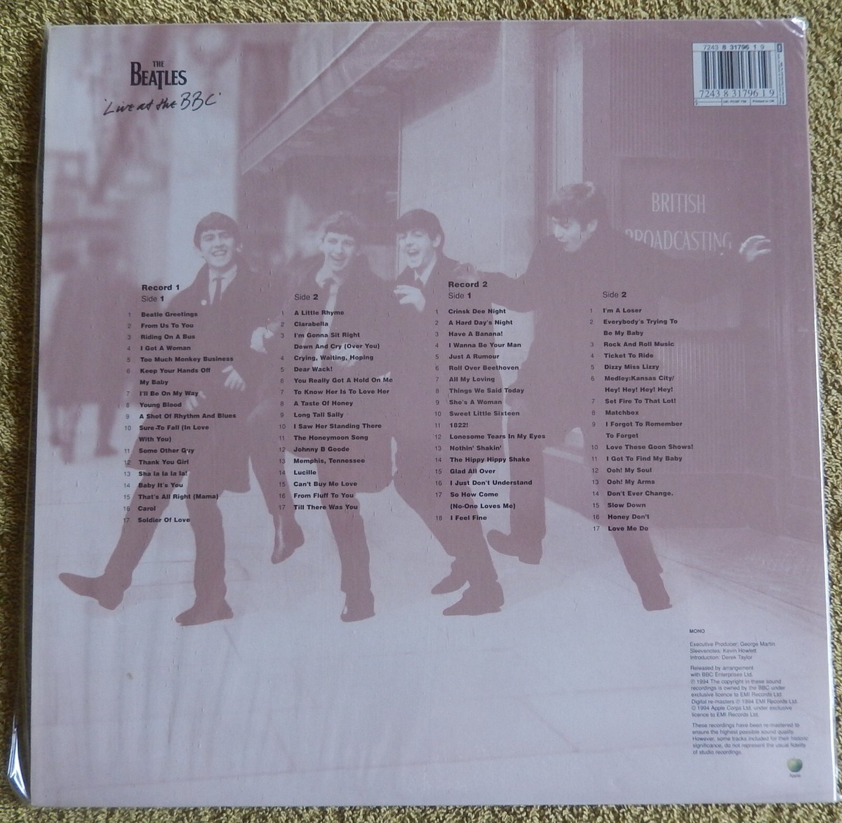 THE BEATLES LIVE AT THE BBC 12'' 2LP UK PRESS NEW !!! | eBay