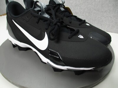 Nike Force Trout 9 Keystone Black White Baseball Cleats FB9728-001