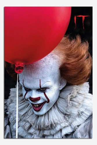88378 IT Pennywise Balloon Movie Decor Wall Print Poster - Bild 1 von 7
