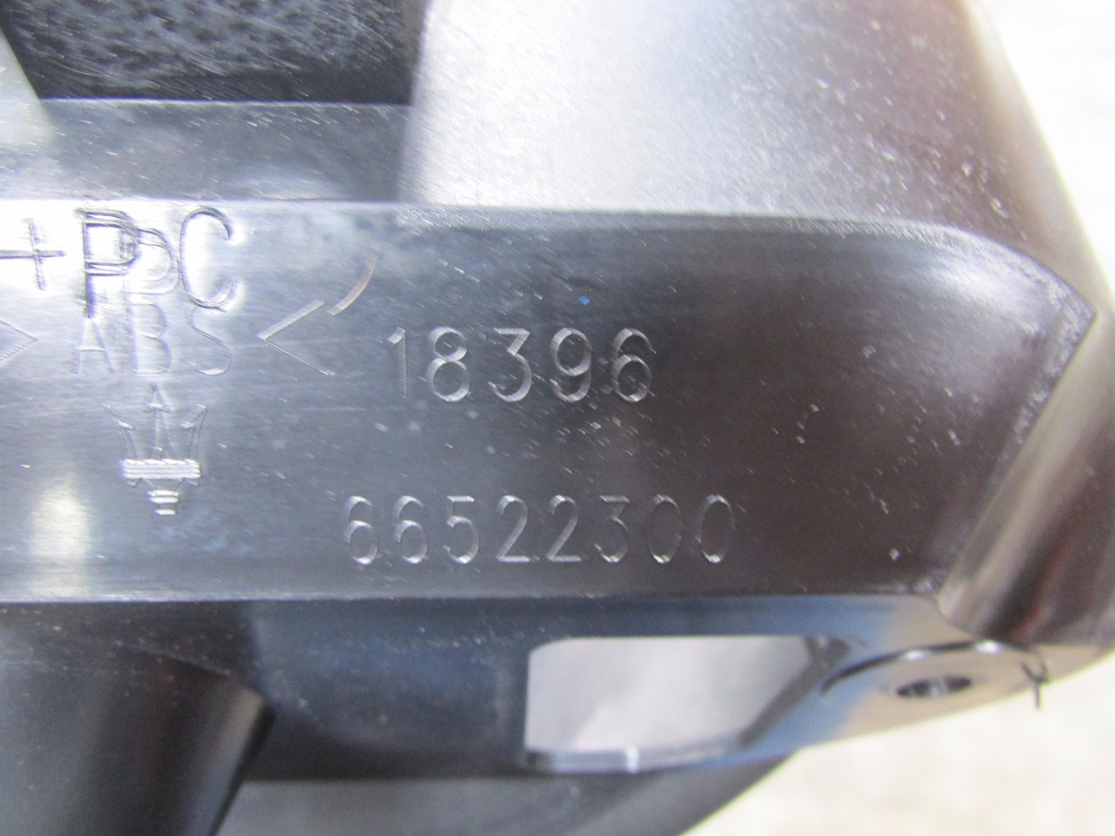Maserati Quattroporte, Speedometer Housing Panel, Black, Used, P/N 981381900