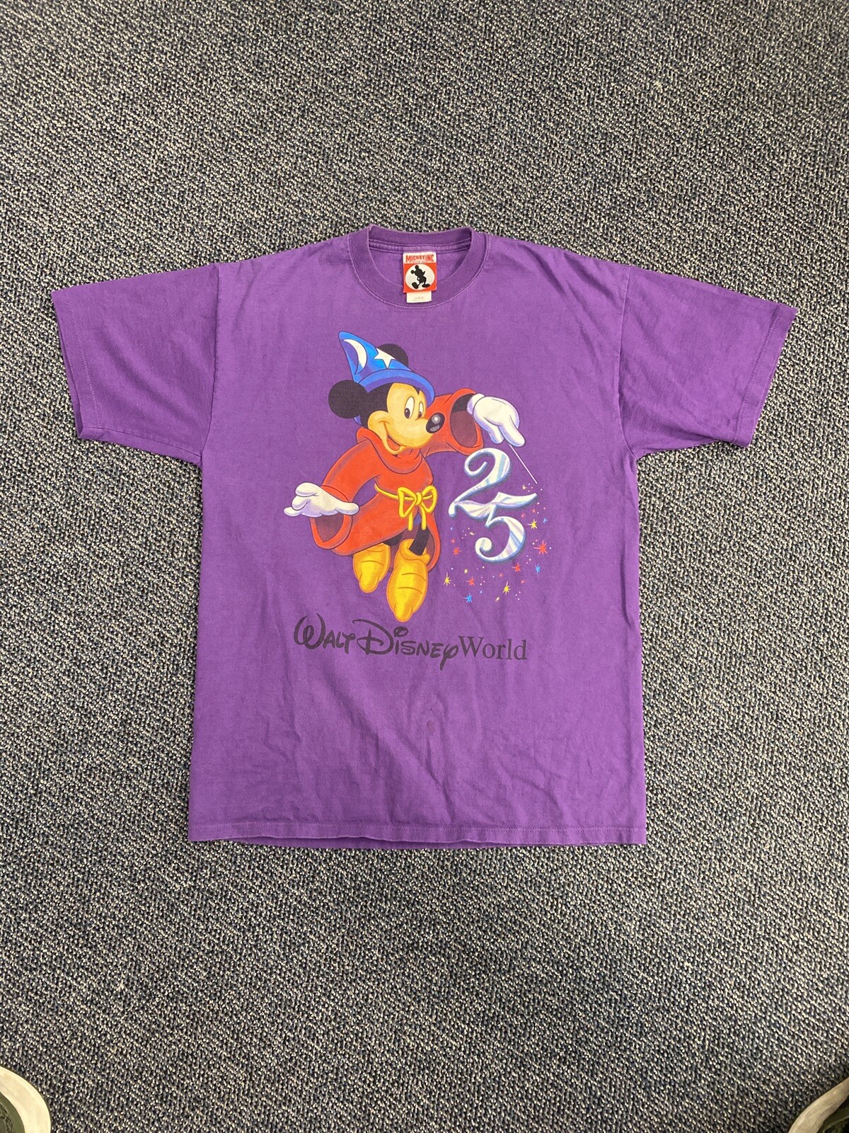 Vintage Disney Mickey Mouse T Shirt Size Large Made i… Gem