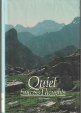 Quiet Sucess Throughts David L Olpin Hardcover Very Good