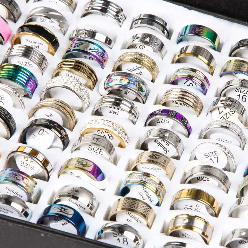 Stainless steel rings on sale wholesale