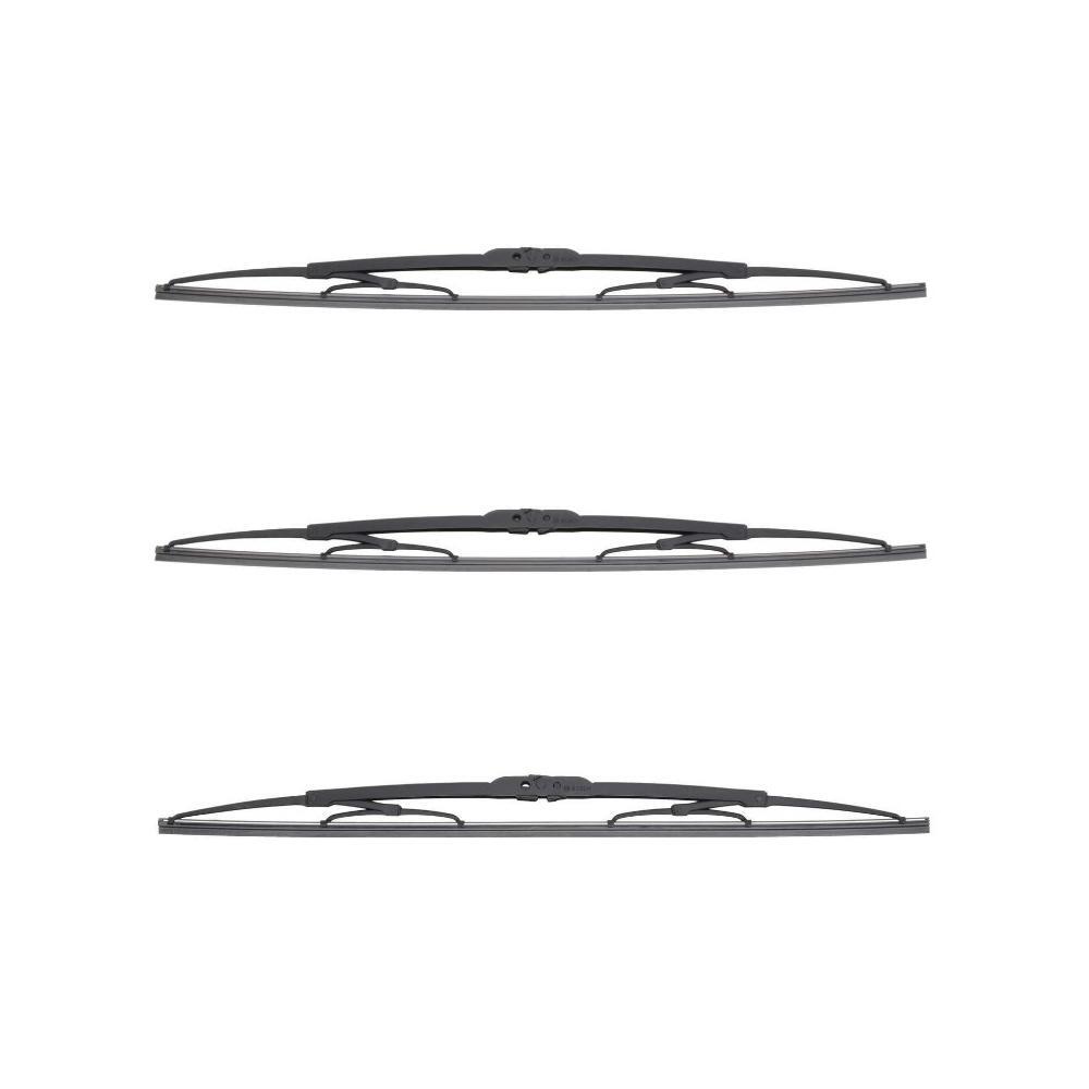 Bosch Micro Edge 2 Wiper Blades Kit Front and Rear for Audi 100 1989-image