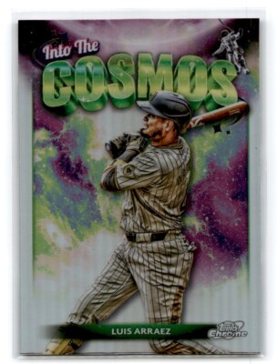 2024 Topps Chrome Cosmic Into the Cosmos Luis Arraez #ITC-11 Padres