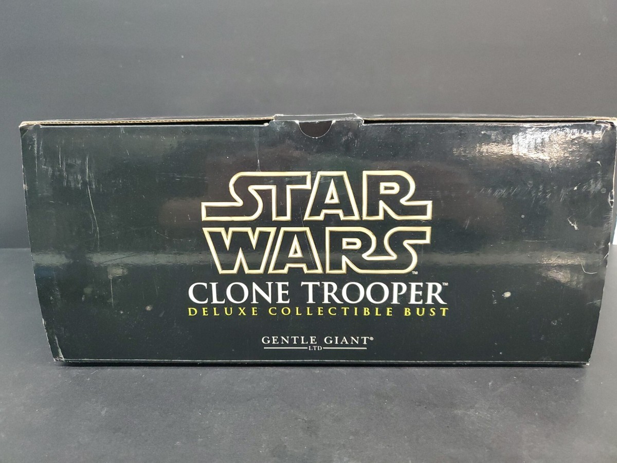 Star Wars Blue Clone Trooper Deluxe Collectible Bust 10204