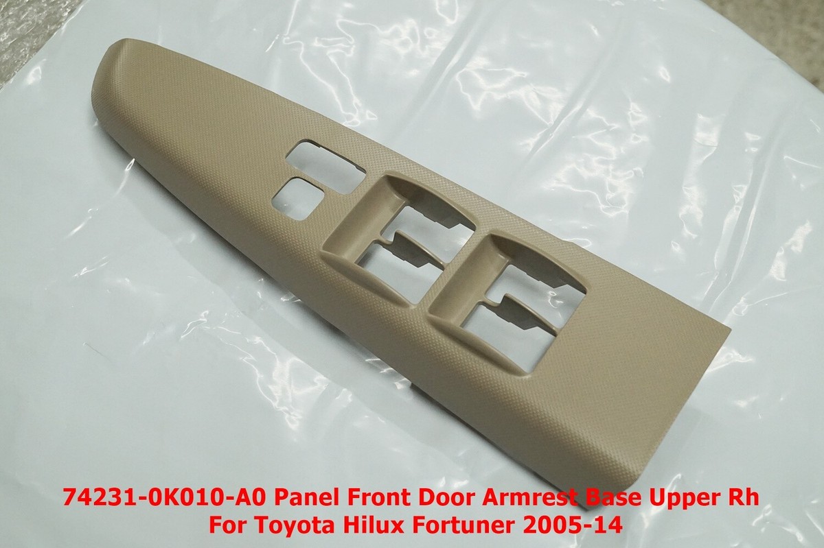 74231-0K010-A0 PANEL DRIVER ARMREST BASE UPPER RHD FOR TOYOTA