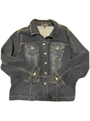 womens plus size denim jacket | eBay