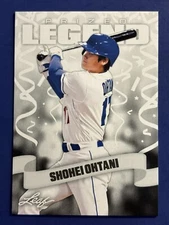 SHOHEI OHTANI LOS ANGELES DODGERS 2023 LEAF PRIZED LEGEND #20 BASEBALL CARD