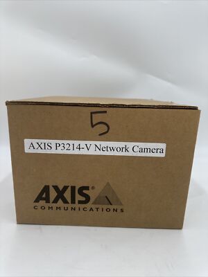 Axis P3214-V Network Surveillance Security Camera. NEW- Sealed