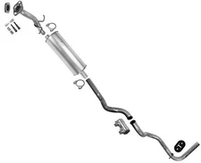 For 1990-1992 Ford Ranger 3.0L 4.0L W/ 114 Inch Wheelbase Muffler Exhaust System