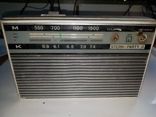 RFT Radio Stern Party 2 Kofferradio Ersatzteilspender/Bastler.