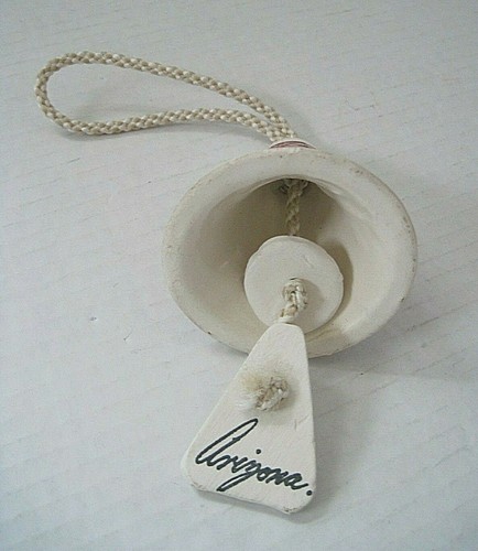 Wind Chime Bell Souvenir of Arizona Ceramic Purple Pink and White New - Picture 8 of 8