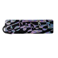 Bookmark featuring hologram shimmering note