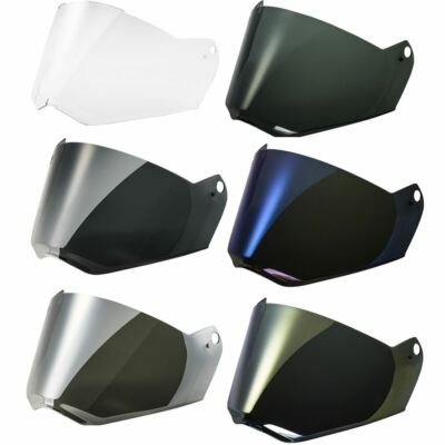 LS2 MX436 Pioneer Motorcycle Helmet Visor Anti-Fog Pinlock Ready Clear Smoke