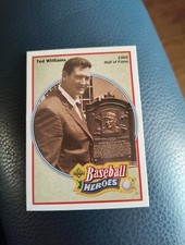 TED WILLIAMS 1991 UPPER DECK BASEBALL HEROES #35 OF 36 FREE SHIP