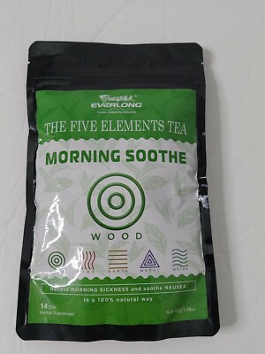 The Five Elements Tea Morning Soothe Everlong (Water) 14 day herbal supplement