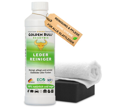 Premium Leder Reiniger Pflege Set | Lederreiniger Lederpflege Auto Sofa Couch