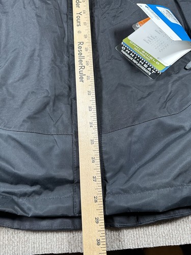 Columbia Mens Small Lhotse Mountain II Interchange Jacket Black Waterproof - Picture 9 of 15