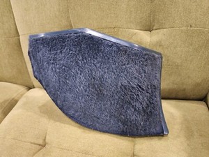 1990-1992 Cadillac Brougham Passenger Right Lower Kick Panel Waste Basket Blue 