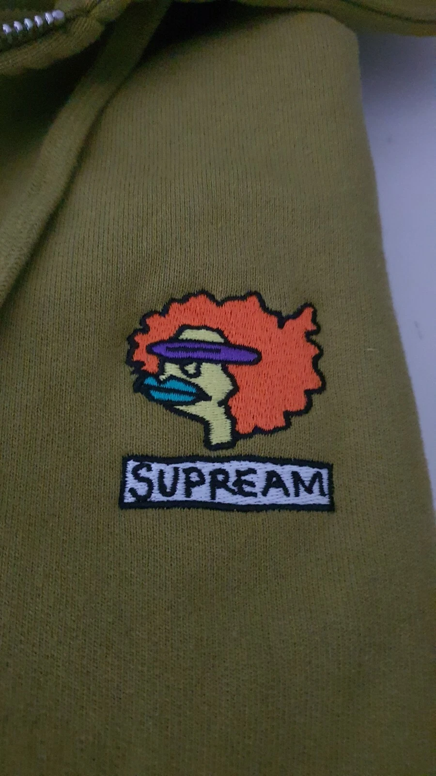 FW17 Supreme Gonz Ramm hooded sweatshirt hoodie M medium Mark Gonzales Supream