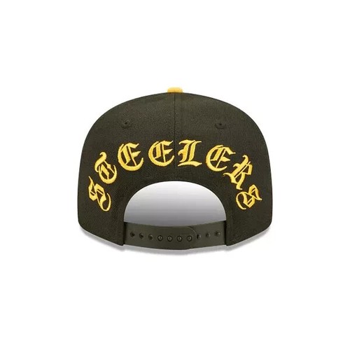 *Clearance* New Era Blackletter Arch 9FIFTY NFL Pittsburgh Steelers Snapback - Bild 2 von 5