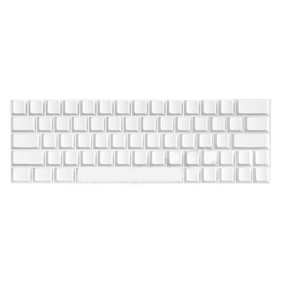 64Key PBT Blank Keycaps Original No Letter White Keycap for MX Switches