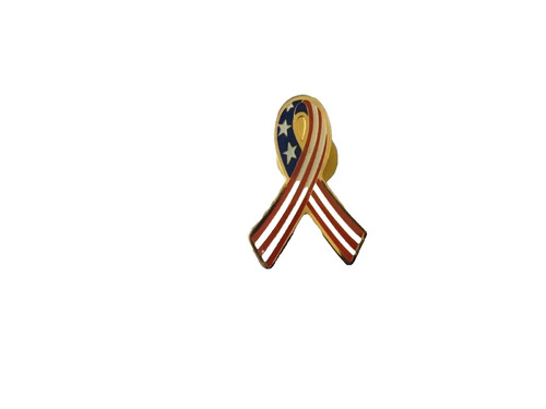 WALMART PATRIOTIC RIBBON PIN