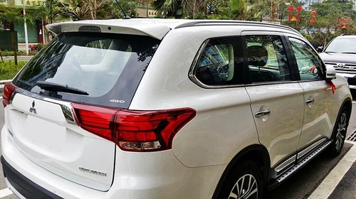Rear Trunk Spoiler Wing Fit 2016-2020 Mitsubishi Outlander Pearl White ABS - Foto 3 di 6