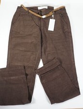 S.Oliver Lovely Basic Smart Hipster Waist/Straight Damen Hose braun Gr. 40 L34