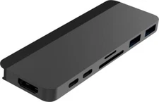 HYPER HyperDrive DUO 7-in-2 USB-C Hub for Apple MacBook Pro/Air - Space Gray