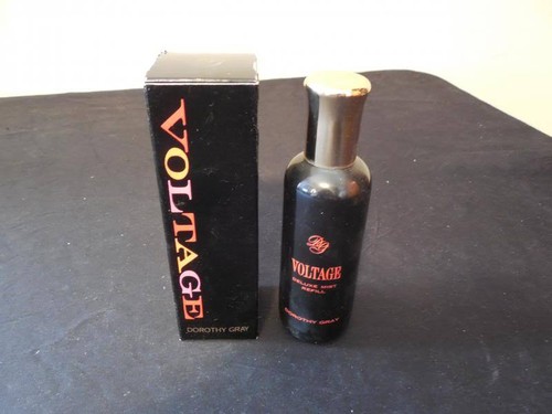 Vintage Dorothy Gray Voltage Perfume 2 Fl Oz w/ Box